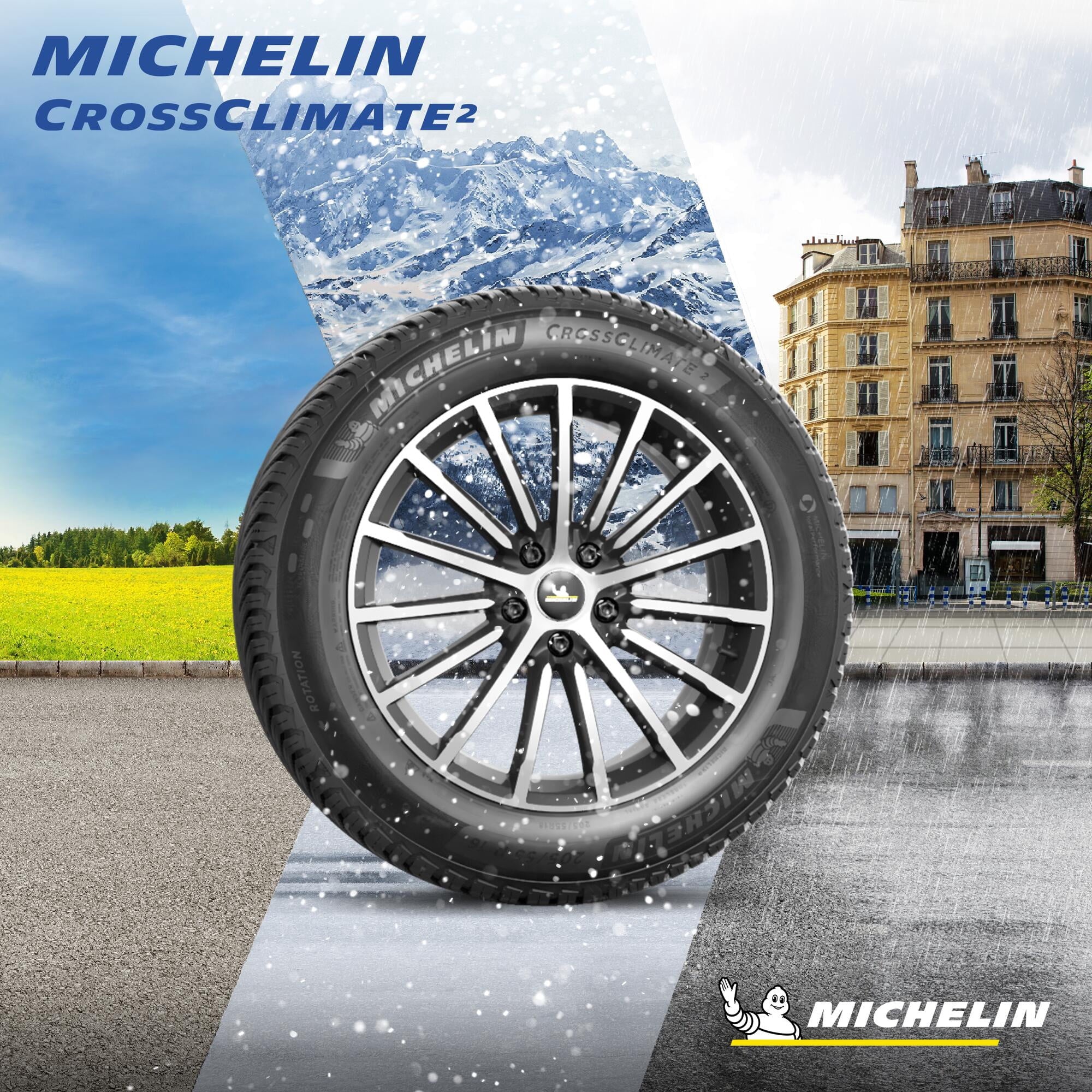 Michelin CrossClimate2 All-Season 235/60R18/XL 107V Tire
