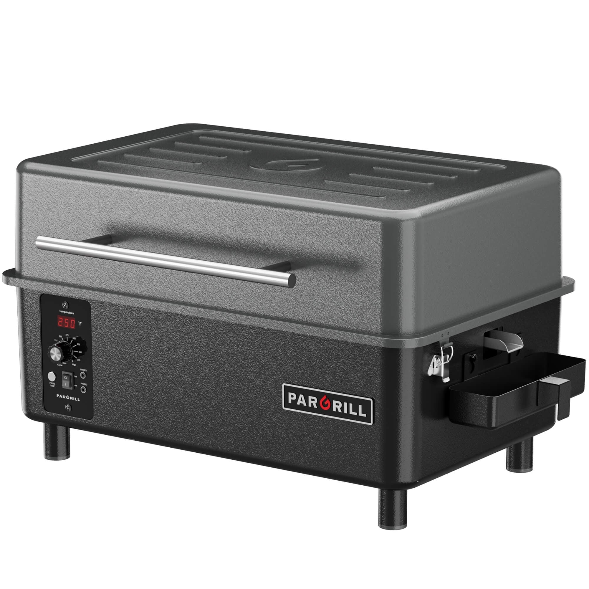 PARGRILL 271 sq.in Wood Pellet Grill & Smoker, Tabletop Portable BBQ Grill with Digital Control, for Camping, Tailgating, Patio & Backyard