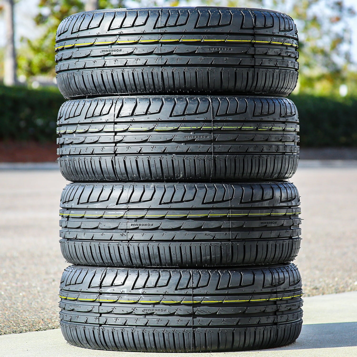 Set of 4 (FOUR) Forceum Octa 225/60R16 ZR 102W XL A/S High Performance Tires Fits: 2003-12 Chevrolet Impala Police, 2013 Chevrolet Impala LS