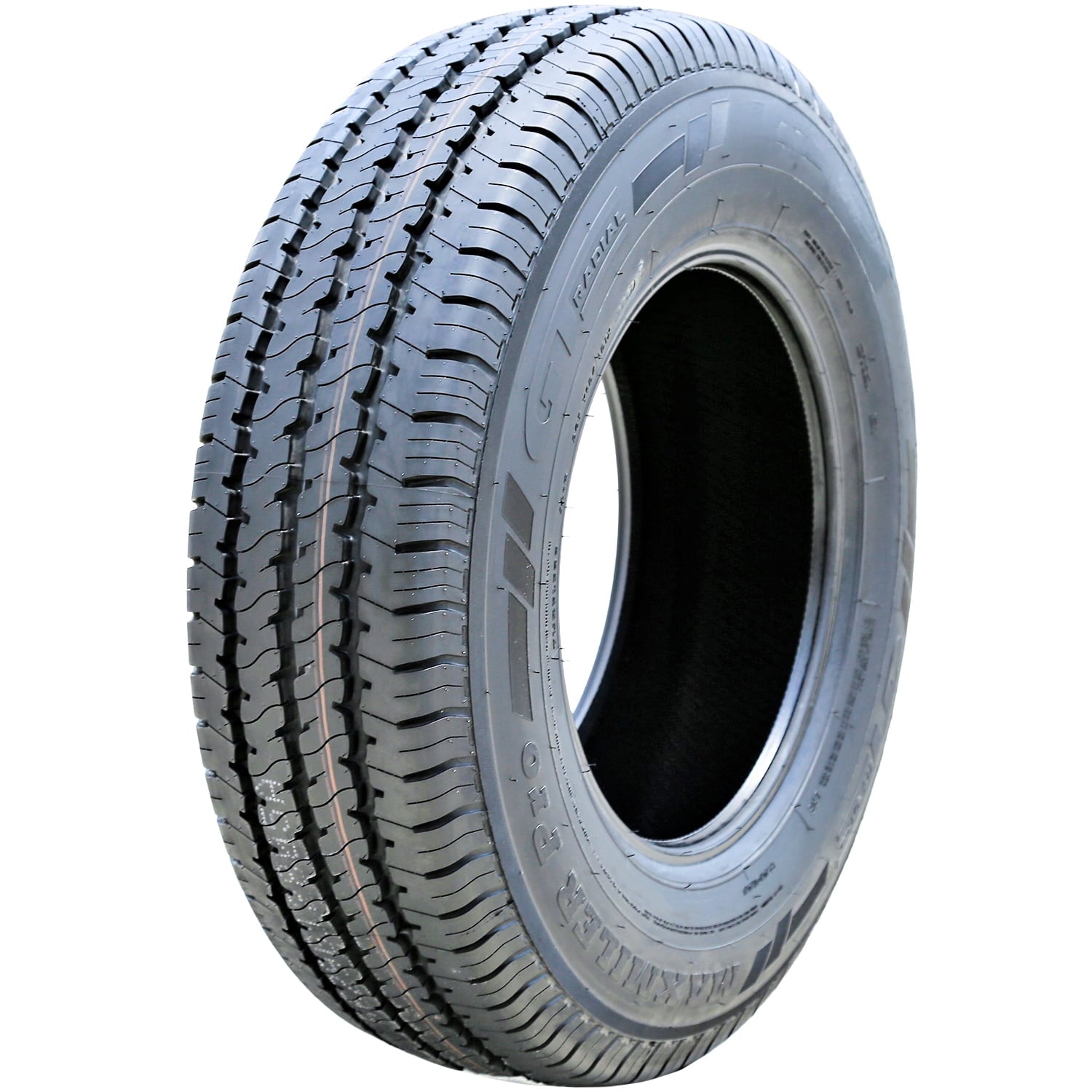 Set of 4 GT Radial Maxmiler Pro 235/65R16 121/119R E 10 Ply Van Commercial Tires