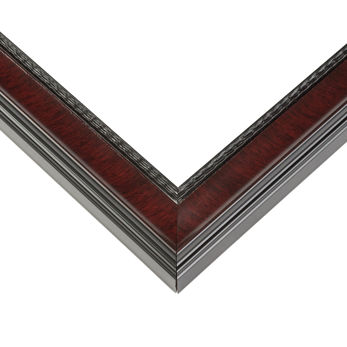 40x28 Bronze Brown Real Wood Picture Frame Width 1.25 inches | Interior Frame Depth 0.75 inches |