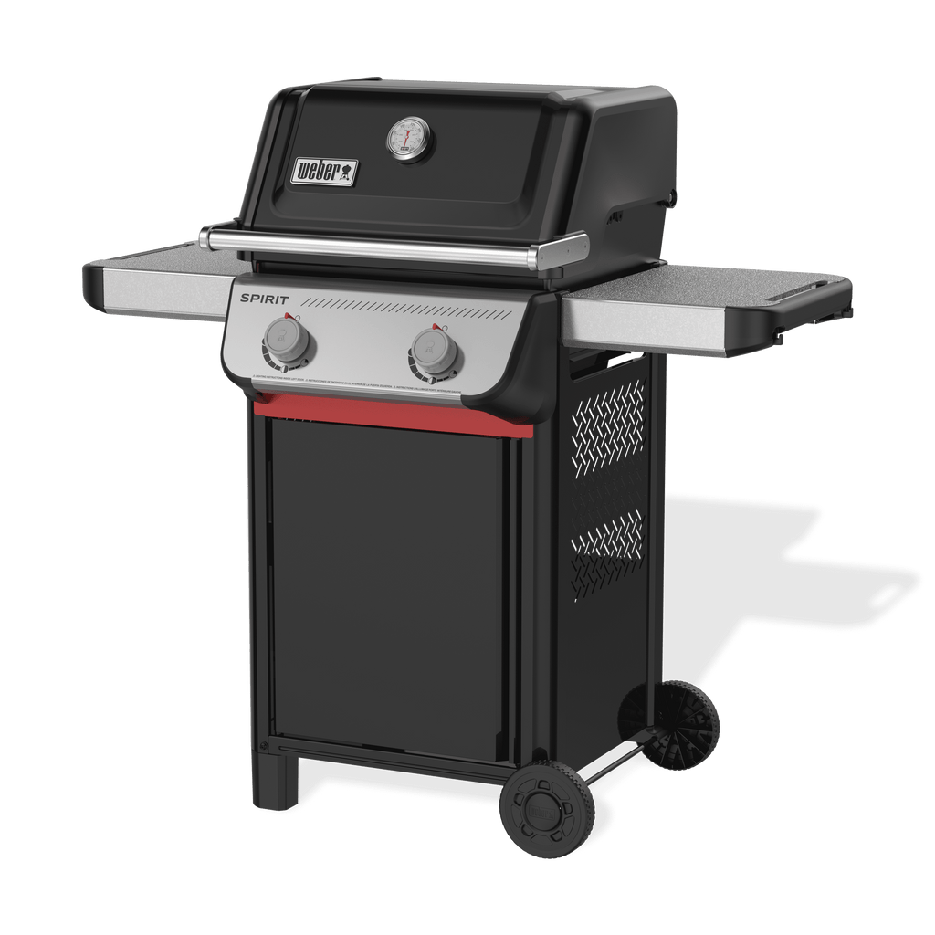 Weber Spirit Gas Grill, E-210 2 Burner Propane Gas Grill with Wheels, Black