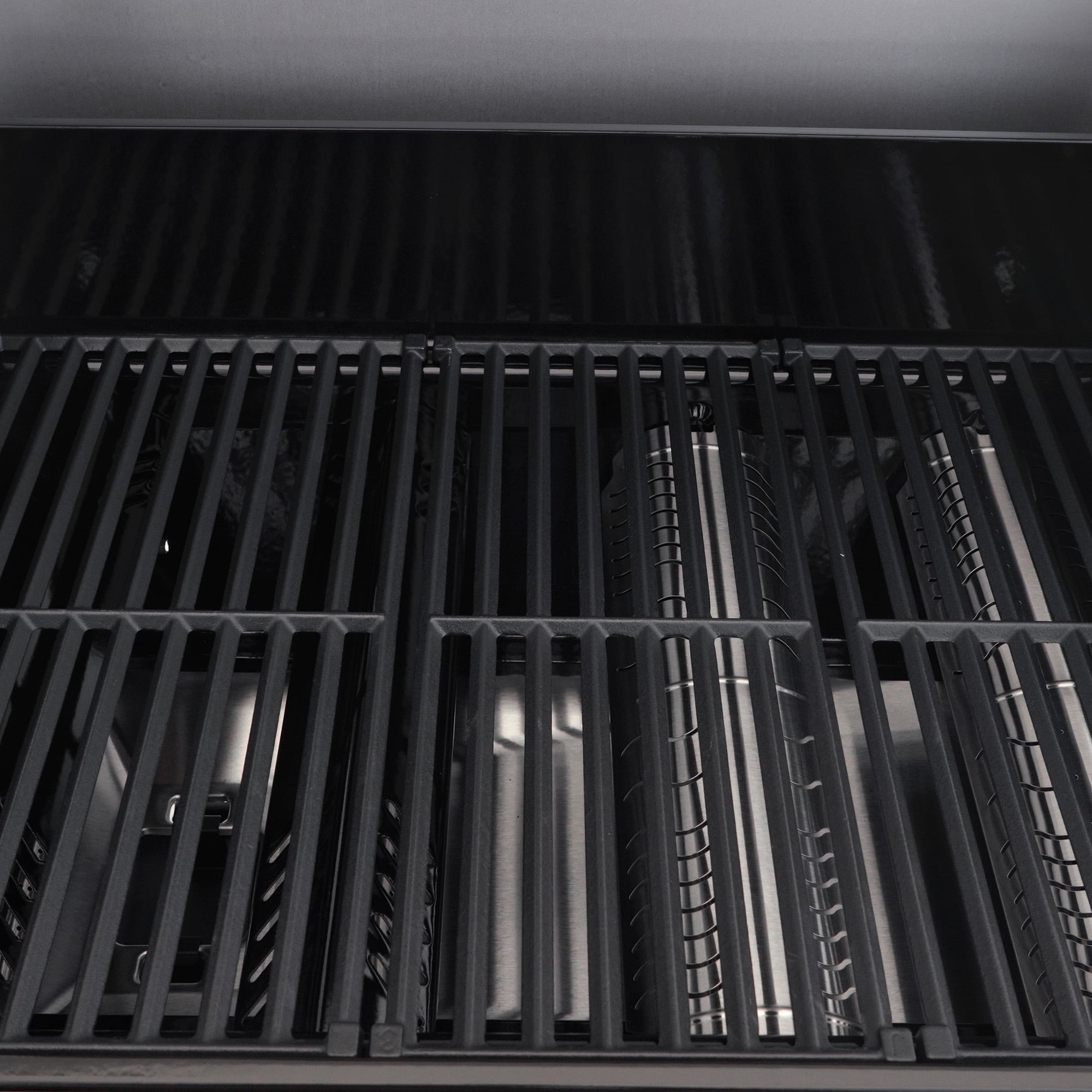 Monument Grills 4 +1 Burner Propane Gas Grill,49,000 BTU Stainless Steel Outdoor Patio Barbecue Grill with Folding Shelves and Flip Rack,Mesa II 415BZ