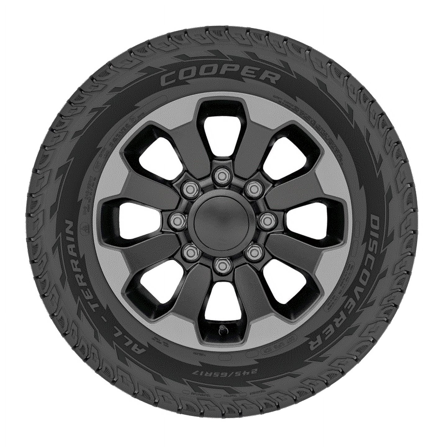 Cooper Discoverer All-Terrain 275/55R20 117T Light Truck & SUV Tire Fits: 2014-18 Chevrolet Silverado 1500 High Country, 2011-18 GMC Sierra 1500 Denali