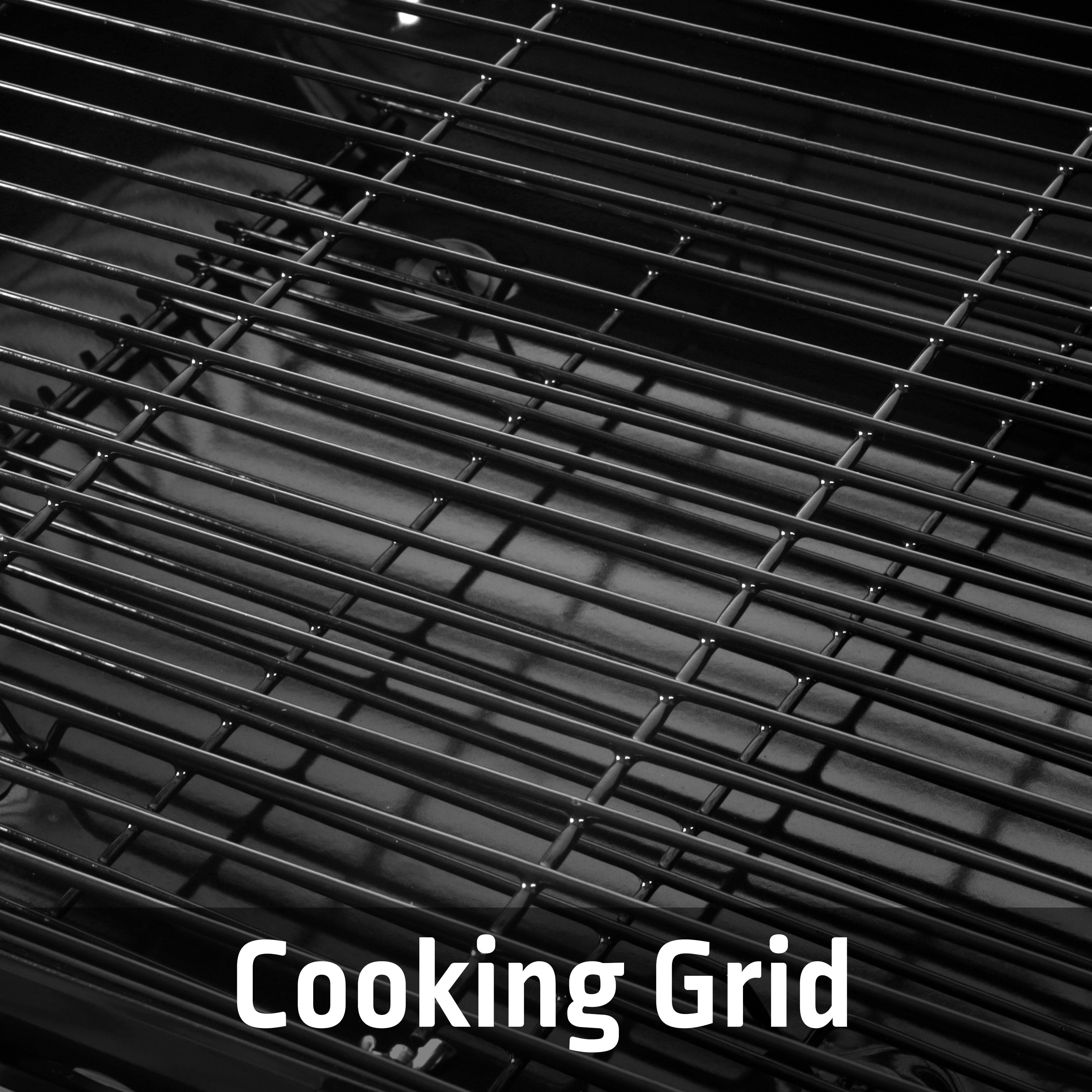 Expert Grill 17.5 Inch Charcoal Grill with Wheels and Adjustable Dampers