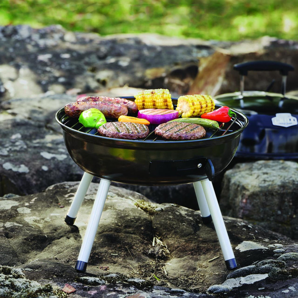 Expert Grill 14.5 inch Portable Charcoal Grill, Black