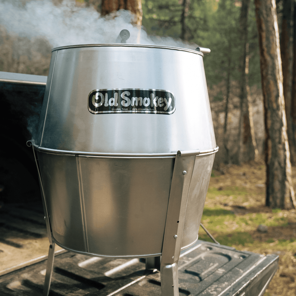 Old Smokey 18 inch Portable Charcoal Grill, Durable Steel BBQ Grill
