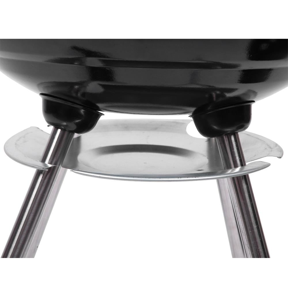 Ktaxon Portable Steel Charcoal Grill BBQ Grill Spherical Design Black