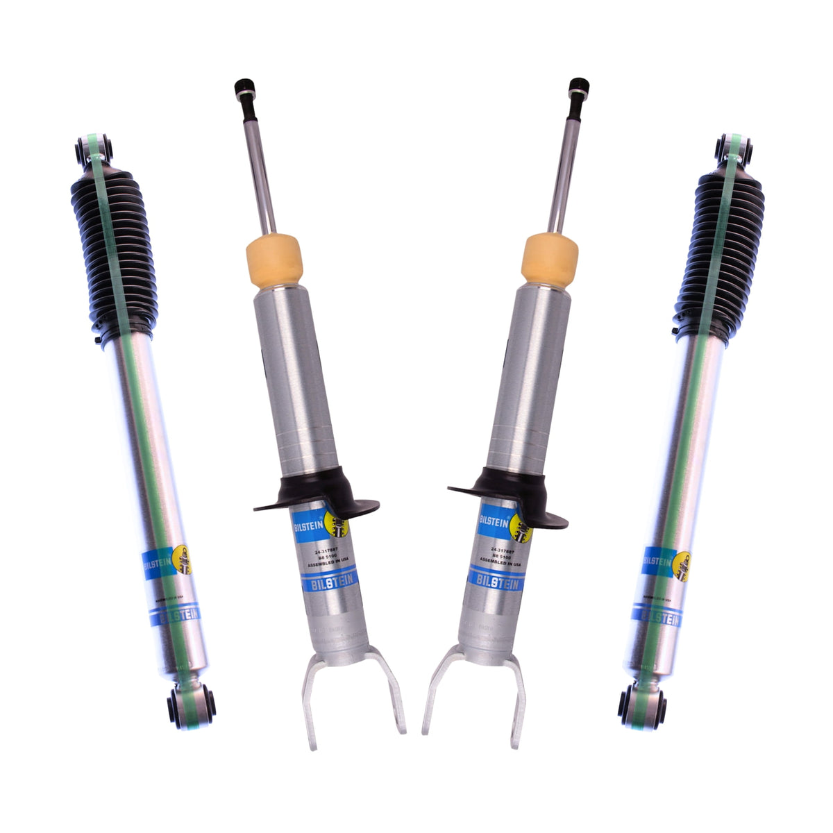 Bilstein Pair of Front B8 5100 Series Shocks Compatible with 2009-2018 RAM 1500 w/o Air Suspension | Provides 0-2.8 Front Lift