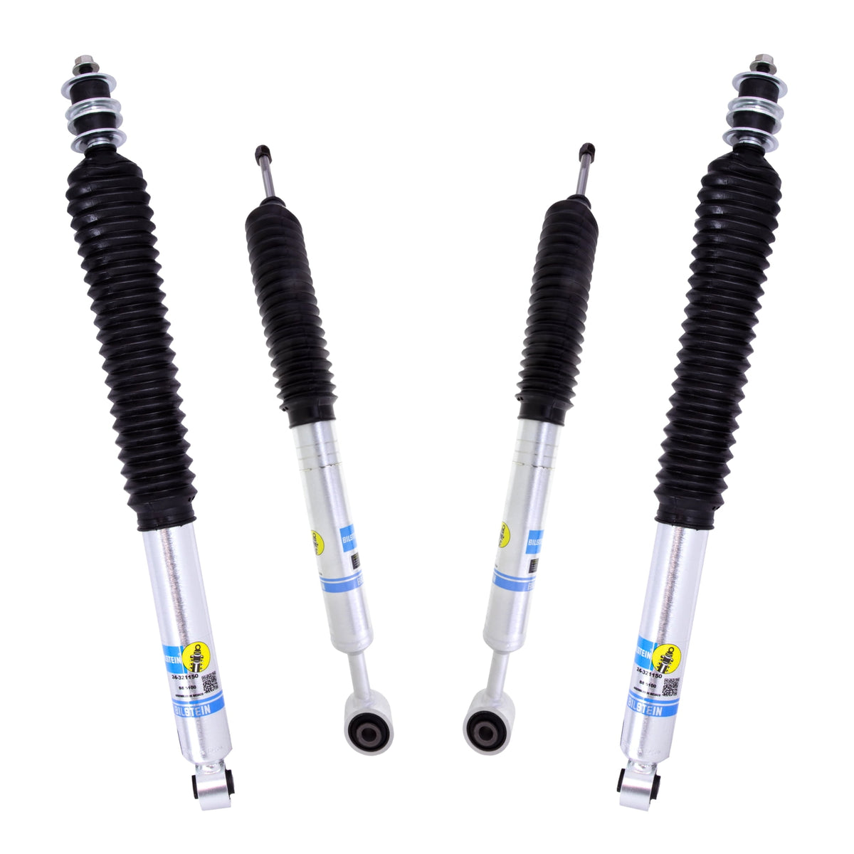 Bilstein Set of Front and Rear B8 5100 Series Shocks Compatible with 2007-2021 Tundra with 0-1 Rear Lift | Provides 0.875-2.3 Front Lift