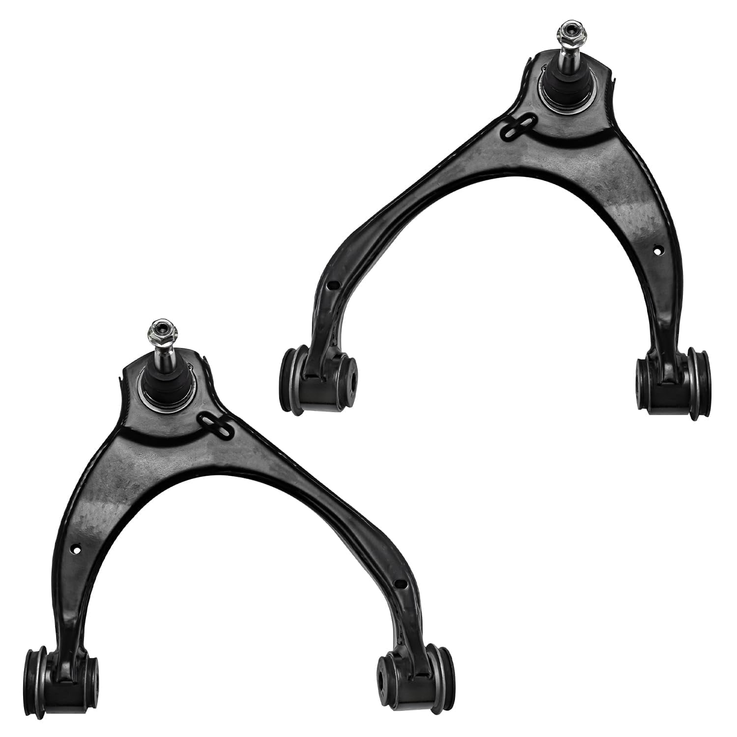 Detroit Axle - Front Upper Control Arms for Chevrolet GMC Silverado Sierra 1500 Tahoe Suburban Yukon XL Cadillac Escalade ESV 2 Upper Control Arms w/Ball Joints Replacement