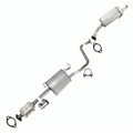 Northeastern Exhaust Catalytic & Front and Rear Muffler Assembly Fits 2014-2016 Kia Soul 1.6L - Direct Fit EPA-Approved | Stainless Steel Exhaust System Kit | Includes Gaskets, Sleeve & Cla