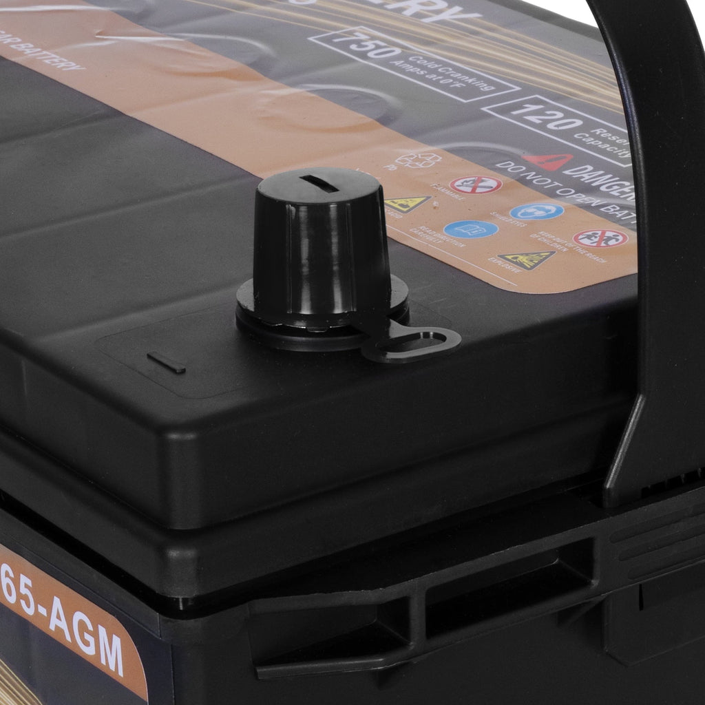 Anlibatt Car AGM Battery Group Size 48 H6 Start Stop Battery 12V 70Ah 760CCA Maintenance Free Rechargeable