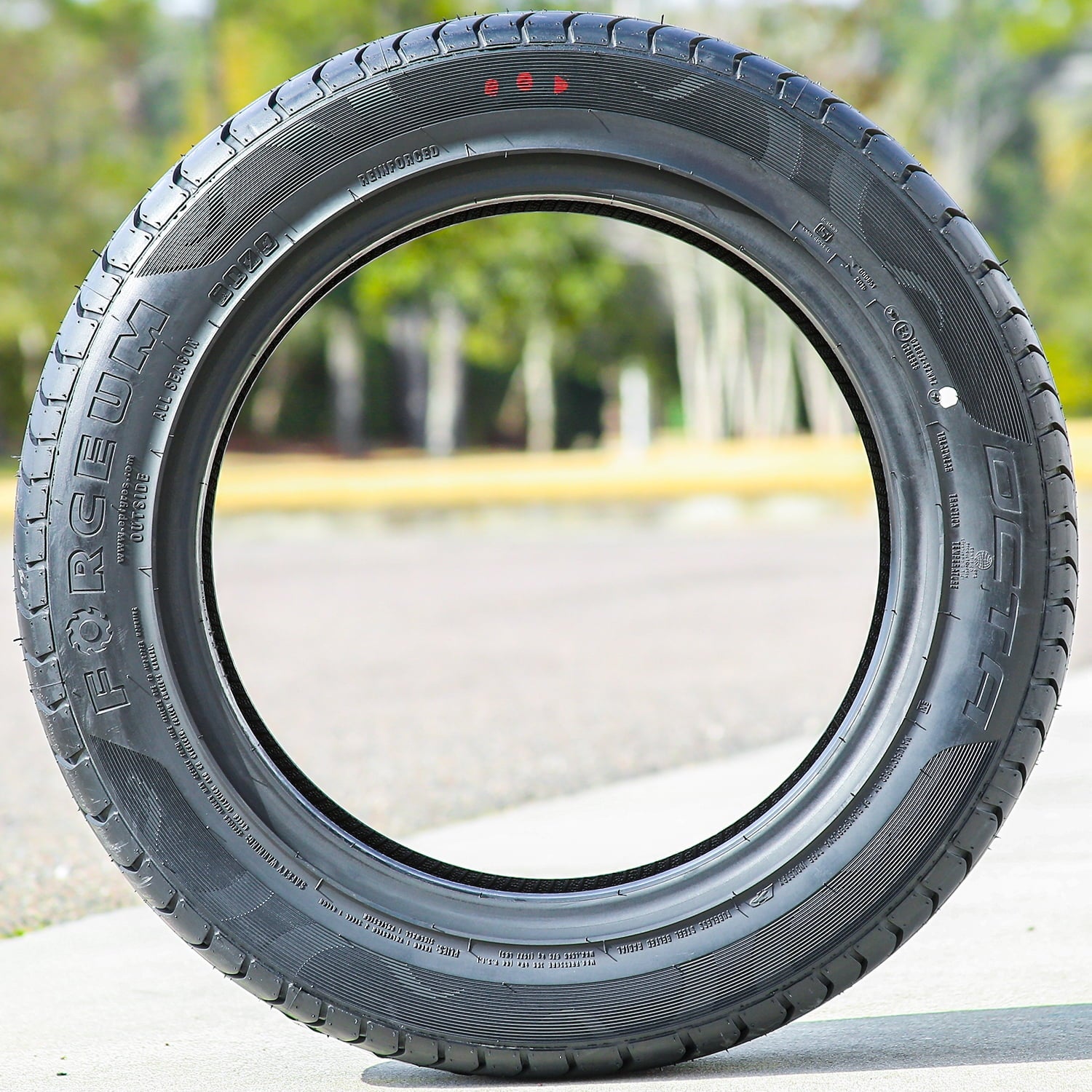 Set of 4 (FOUR) Forceum Octa 225/60R16 ZR 102W XL A/S High Performance Tires Fits: 2003-12 Chevrolet Impala Police, 2013 Chevrolet Impala LS