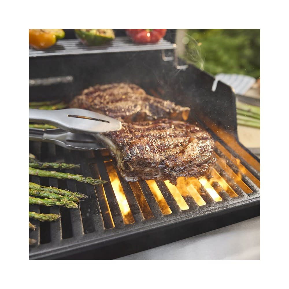 Weber Spirit Gas Grill, E-425 4 Burner Propane Gas Grill with Wheels, Black