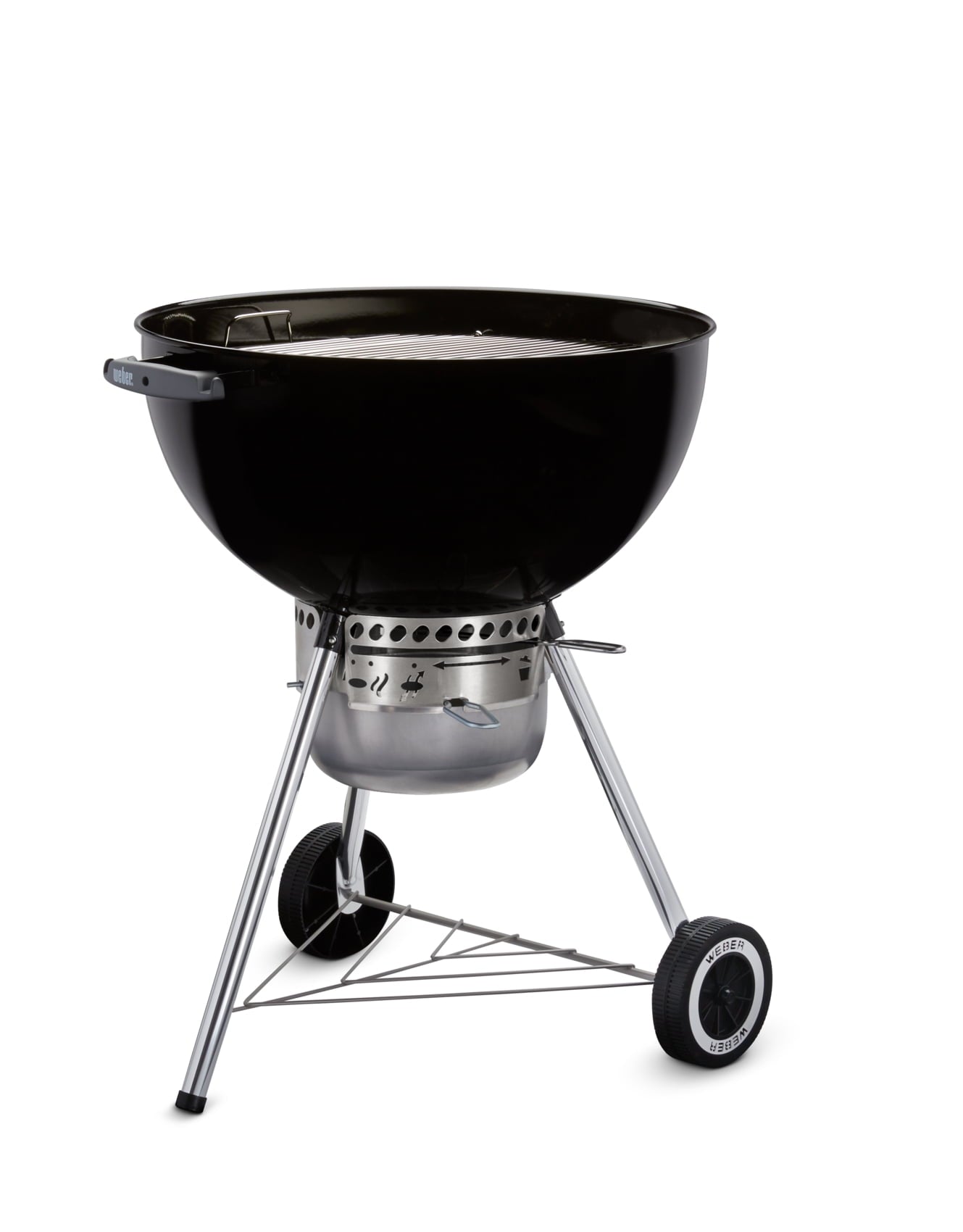 Weber Original Charcoal Grill, 22 Inch Premium Kettle Charcoal Grill, Copper