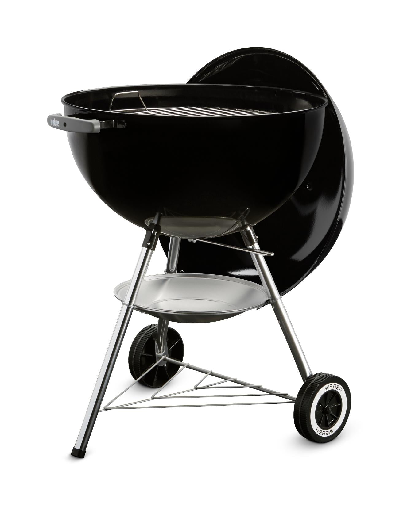 Weber Original Charcoal Grill, 22 Inch Kettle Charcoal Grill, Black